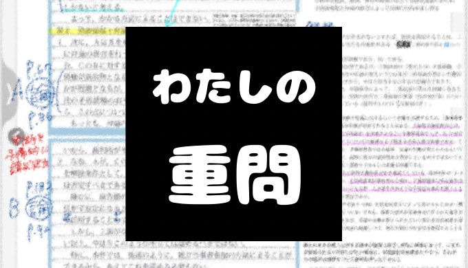 私のアガルート重問加工例 | 弁護士になるつもり